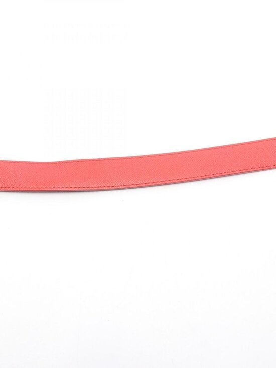 Louis Vuitton Belt Ceinture Initial Monogram Rouge Leather Canvas main image 4